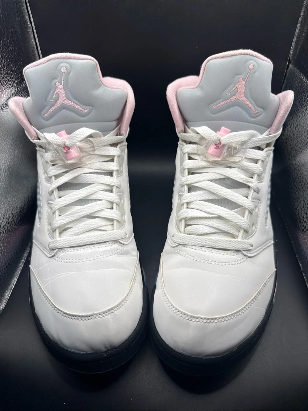 Size 10.5 - Air Jordan 5 Retro Medium Soft Pink, HQ7978-102, W Box, No Insoles